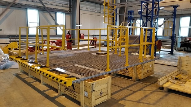 г. Чита. Учебный полигон "АЛЬПИНИСТ" 03-02 установлен  в "Норильский никель" г. Чита. Учебный полигон "АЛЬПИНИСТ" 03-02 установлен  в "Норильский никель"